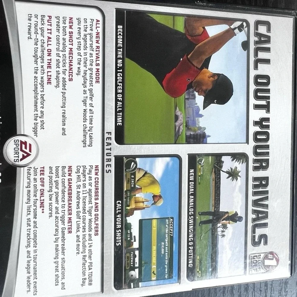 Play Station 2 PS2 Tiger Woods PGA Tour 06 Untested